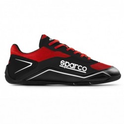 BOTINES S-POLE T 42 NEGRO/ROJO